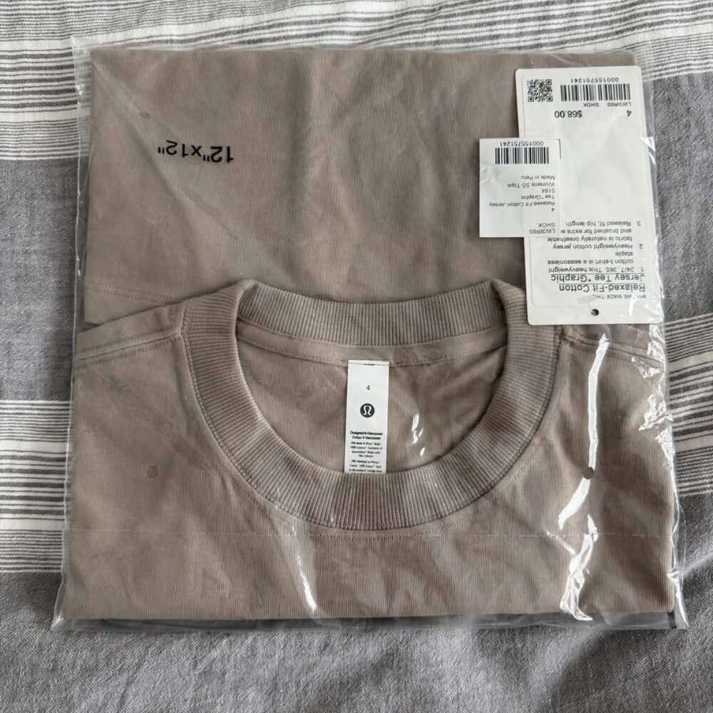 Lululemon - Relaxed-Fit Cotton Jersey Tee Graphic - Picture 2 of 3
